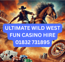ULTIMATE WILD WEST FUN CASINO HIRE